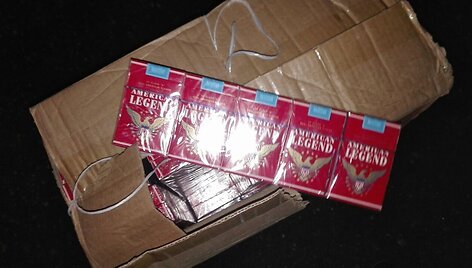 Sulaikytos cigaretės