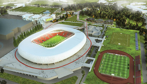 „Vilniaus nacionalinis stadionas“ vizija