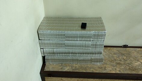 Sulaikyta cigarečių kontrabanda