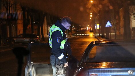 &Scaron;e&scaron;tadienio vakaro Kauno pareigūnų budėjimas