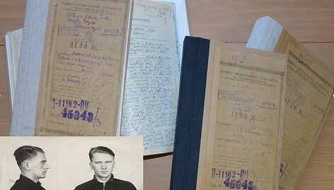 Antanas Terleckas Valstybės saugumo komiteto (KGB) prie Lietuvos SSR Ministrų Tarybos Vidaus kalėjime Vilniuje ir jam KGB i&scaron;kelta baudžiamoji byla. 1958 m.
