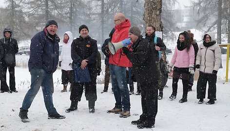 Rytieti&scaron;kų Naujųjų metų &scaron;ventė Lentvaryje