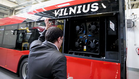 Gamykloje &bdquo;Solaris Bus & Coach S.A&rdquo; gaminami autobusai Vilniui