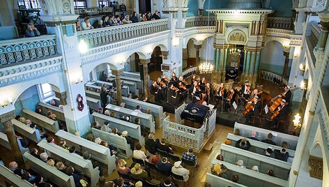 &Scaron;v. Kristoforo orkestro koncertas choralinėje sinagogoje 2017 m