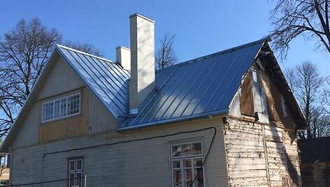 Antram gyvenimui prikeltas vertingas medinis pastatas Marijampolėje