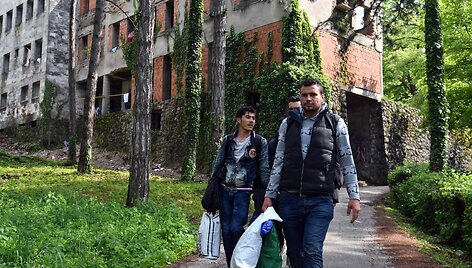 Migrantai Bosnijoje