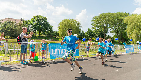 UNICEF vaikų bėgimas Kretingoje