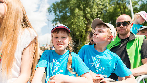 UNICEF vaikų bėgimas Kretingoje