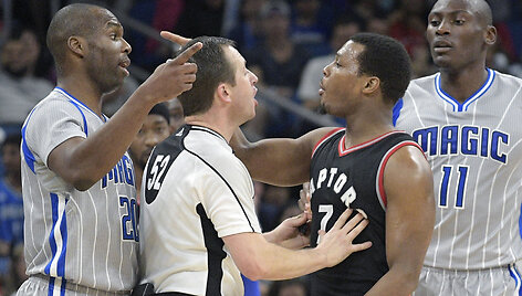 Kyle'as Lowry ir Jodie Meeksas