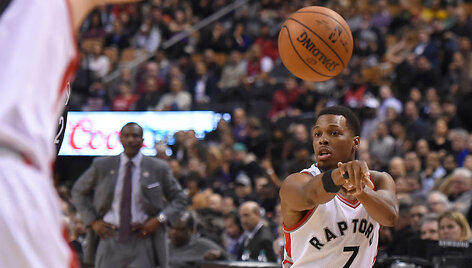 Kyle'as Lowry ir Jonas Valančiūnas
