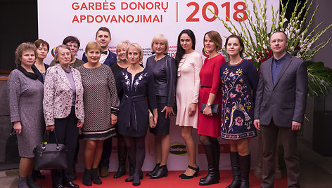 Garbės donorų apdovanojimai