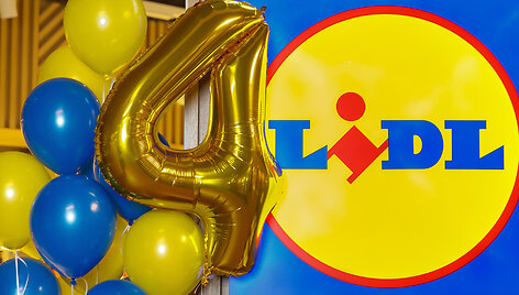 4-iąjį gimtadienį &scaron;venčiantis &bdquo;Lidl&ldquo; i&scaron;dalino gimtadienio žaidimo didžiuosius prizus