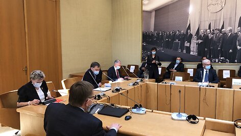 LSDDP surengta konferencija Seime, skirta &scaron;viesaus atminimo Prezidento Algirdo Brazausko 88-osioms gimimo metinėms.