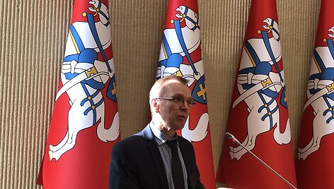 LSDDP surengta konferencija Seime, skirta &scaron;viesaus atminimo Prezidento Algirdo Brazausko 88-osioms gimimo metinėms.