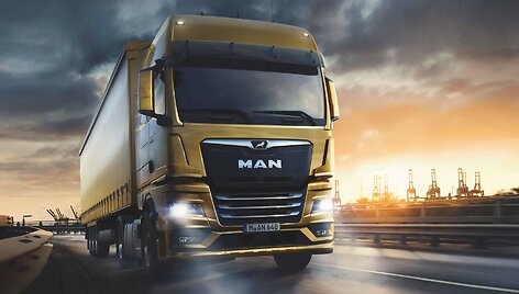 Oficialiai geriausias: &bdquo;MAN TGX&ldquo; paskelbtas 2021 metų sunkvežimiu!