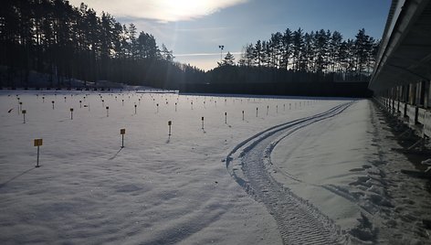 Lietuvos žiemos sporto centro trasa š.m. vasario 13 d.