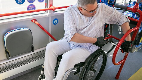Didės transporto paslaugų prieinamumas sunkiai judantiems vilniečiams