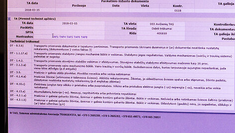 Techninės apžiūros centruose ky&scaron;ininkus pasivys &bdquo;bumerangas&ldquo;