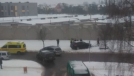 Avarija Panevėžio Molainių gatvėje