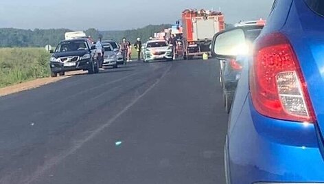 Avarijų Klaipėdos rajone: kaktomu&scaron;a susidūrė &bdquo;Seat&ldquo; ir &bdquo;Passat&ldquo;