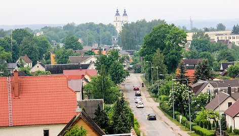 Skrydis oro balionu virš Zarasų