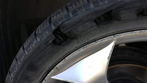 Sprogus padangai, pagalbos ranką i&scaron;tiesė nepažįstamasis