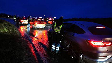 Naujametiniai policijos reidai Kaune