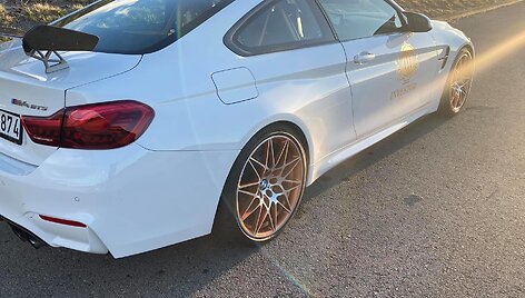 Palangoje pavogtas vienintelis toks BMW Lietuvoje 
