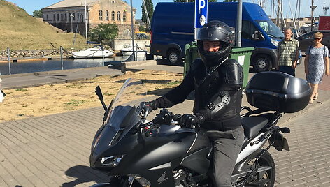 Anesteziologo A.Maco &scaron;eimyninės kelionės motociklu