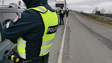 Kauno apskrities policijos reidas