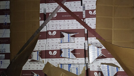 Didžiulė Muitinės kriminalinės tarnybos operacija Kauno rajone