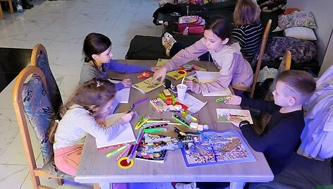 Kelionė humanitariniu autobusu, vežančiu pabėgėlius i&scaron; Lvivo