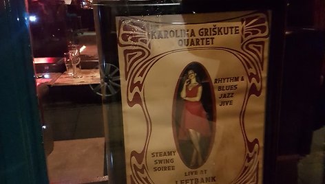 Kaunietė Karolina Bristolyje subūrė džiazo grupę