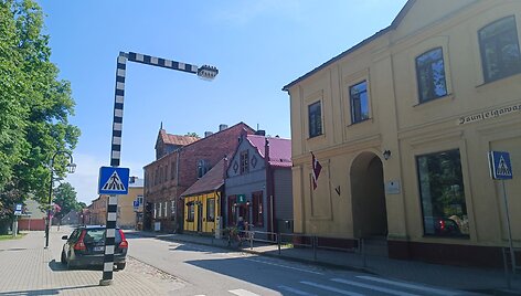 Prie Dauguvos upės įsikūrusi Jaunjelgava