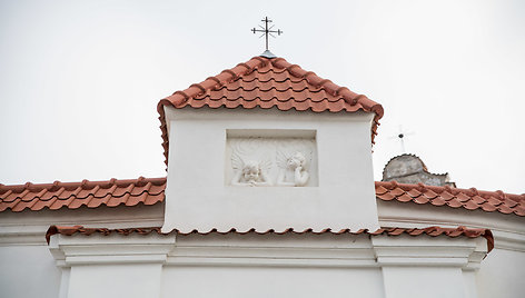 Atnaujinta seserų benediktinių vienuolyno komplekso kleboniją