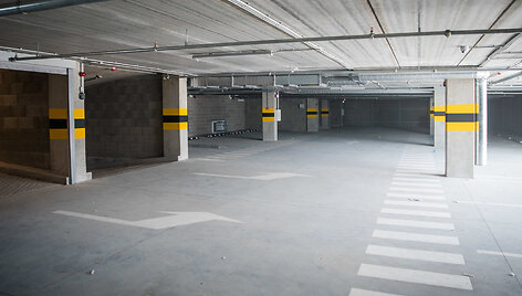 Automobilių saugyklos statybos Kauno centre