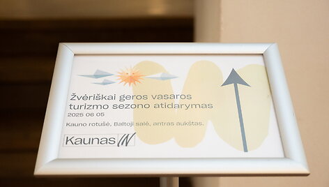 Kauno turizmo naujienų pristatymas