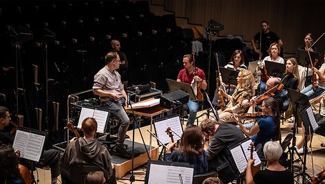 Muzikinės &bdquo;Dangaus konstruktoriaus&ldquo; repeticijos