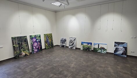 Bir&scaron;tono kurhauze neįvykęs meno parodos atidarymas