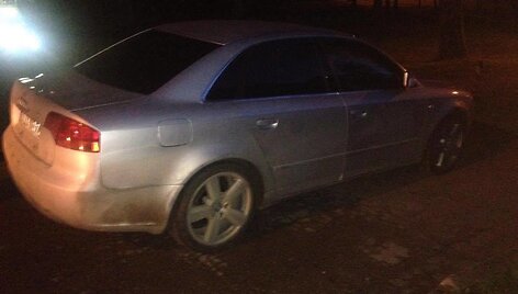 Klaipėdoje nepilnamečių merginų pavogta &bdquo;Audi&ldquo; rasta &Scaron;ilutėje