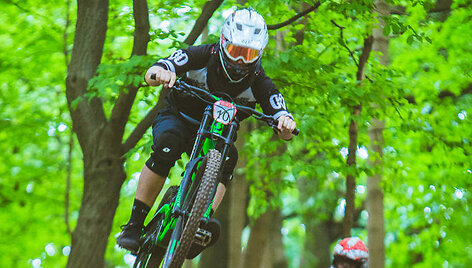 Akimirkos i&scaron; &bdquo;Downhill&ldquo; čempionato Kaune