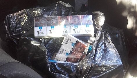 Kaune sulaikyta cigarečių kontrabanda
