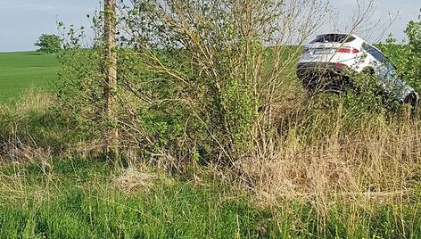 Kėdainiuose pavogtas ir Radvili&scaron;lio rajone aptiktas &bdquo;Hyundai&ldquo;