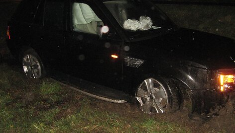 &bdquo;Range Rover&ldquo; po avarijos