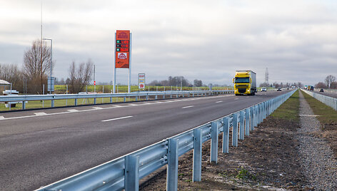 Keturių eismo juostų automagistralės &bdquo;Via Baltica&ldquo; atidarymas