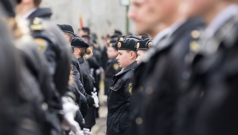 Generolo Povilo Plechavičiaus licėjaus kadetų priesaikos ceremonija