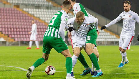 A lygos futbolo rungtynės: Marijampolės &bdquo;Sūduva&ldquo; - Vilniaus &bdquo;Žalgiris&ldquo;