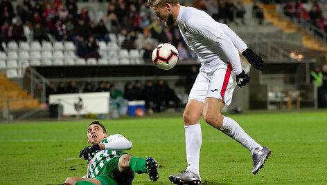A lygos futbolo rungtynės: Marijampolės &bdquo;Sūduva&ldquo; - Vilniaus &bdquo;Žalgiris&ldquo;