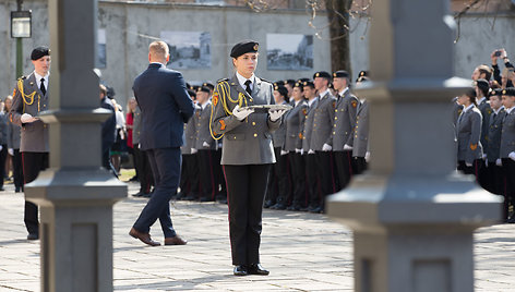 Iškilminga kadetų priesaikos ceremonija