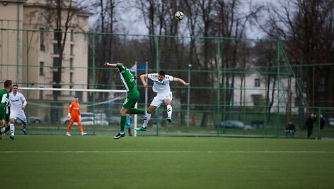Futbolo rungtynės Kauno NFA stadione